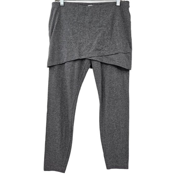 Cabi Skirted M'Leggings Skirted Leggings Heather Gray Women’s Size M Minimalist - Picture 2 of 10